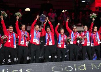Akhirnya, Piala Thomas Kembali ke Pelukan Indonesia Setelah 19 Tahun Berkelana jdl