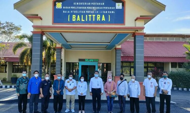 Banggar DPRD Pulang Pisau Kunker Balittra Banjarbaru