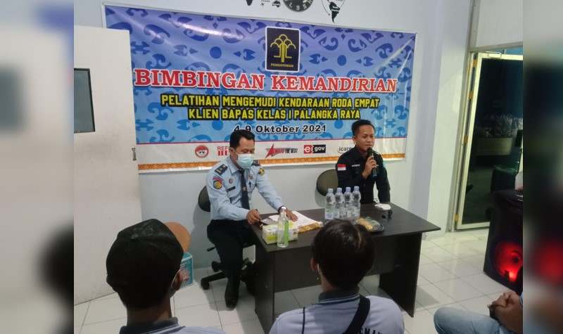Bapas Palangka Raya Adakan Pelatihan Mengemudi