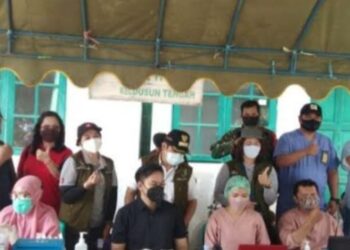 Bupati Bartim Targetkan 70% Vaksinasi Massal Tercapai Sampai Akhir Tahun