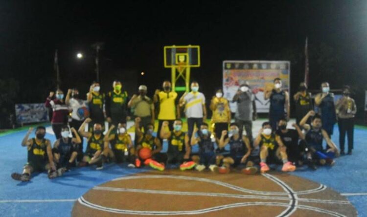 Kejuaraan Bola Basket di Kurun, Ditutup Bupati Gumas