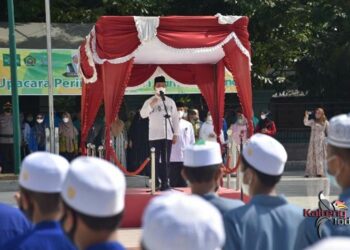 Bupati Kapuas Hadiri Peringatan Hari Santri Nasional 2021