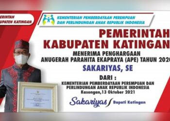 Penghargaan APE Jadi Komitmen Dalam Kesetaraan Gender