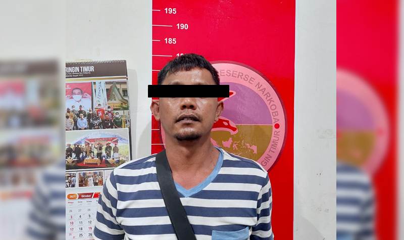 Coba Buang Sabu Saat Kepergok, Warga Ketapang Dicokok Polisi