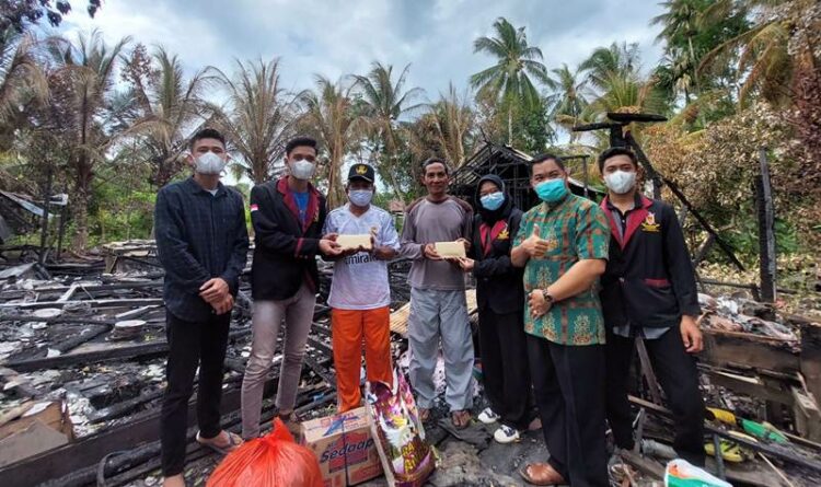 IPMK Palangka Raya Bantu Korban Kebakaran di Bapinang Hulu