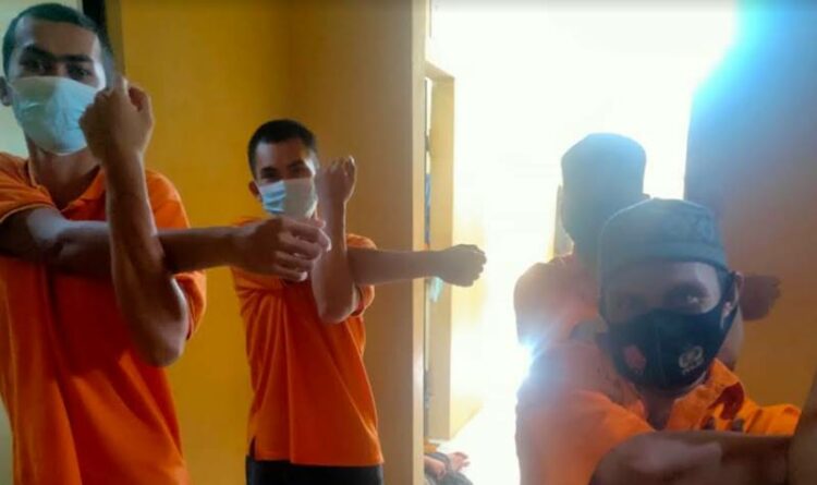 Jaga Kebugaran, Tahanan di Polres Seruyan Diwajibkan Olahraga