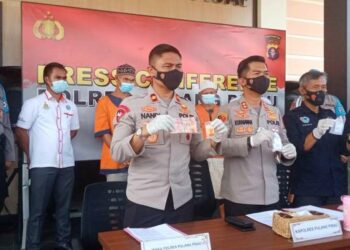 Astaga, Bawa Sabu 48,09 Gram, Ayah dan Anak Diamankan Polisi