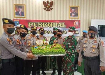 Judul: Kapolresta Palangka Raya Ucapkan HUT TNI ke-76