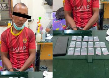 Karyawan Sawit Diciduk Polisi Akibat Miliki Sabu