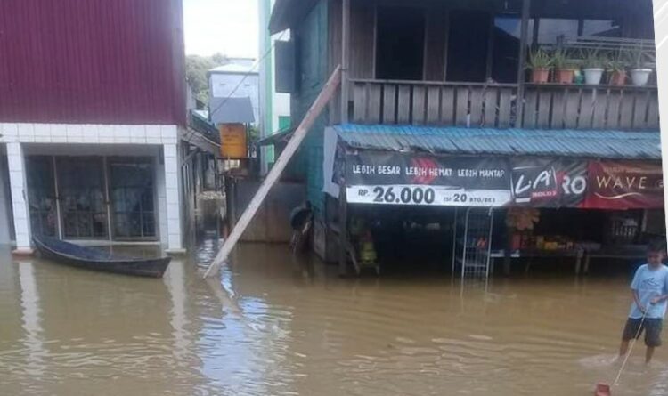 Kelurahan Kuala Kuayan Kembali Banjir