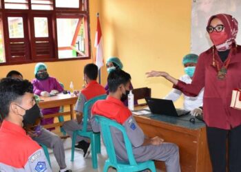Ketua TP PKK Kalteng : Vaksinasi, Salah Satu Cara Memutus Penyebaran Covid-19