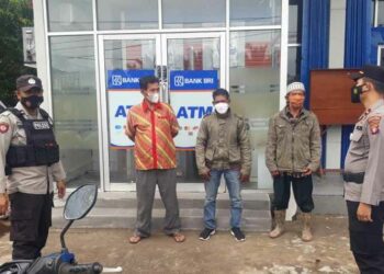 Lakukan Operasi Yustisi, Kapolsek Hanau Minta Warga Patuhi Prokes Covid-19