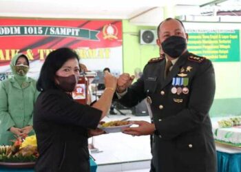 Meski Kotim Dilanda Bencana, TNI Harus Tetap Semangat dan Pantang Menyerah