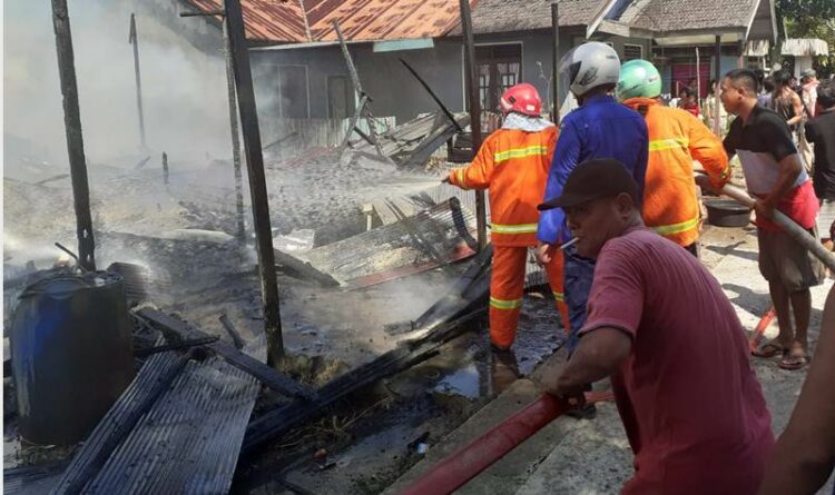 Penyebab Kebakaran 2 Unit Rumah di Baamang Masih Diselidiki Polisi