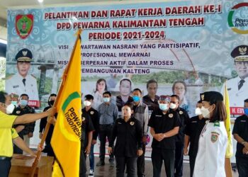 Persatuan Wartawan Nasrani Kalteng Resmi diLantik