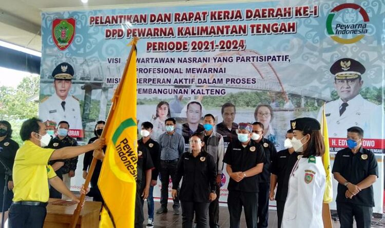 Persatuan Wartawan Nasrani Kalteng Resmi diLantik