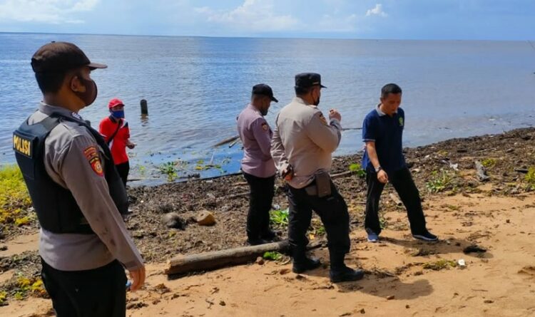 Polsek Seruyan Hilir Lakukan Pengamanan Penanaman Mangrove