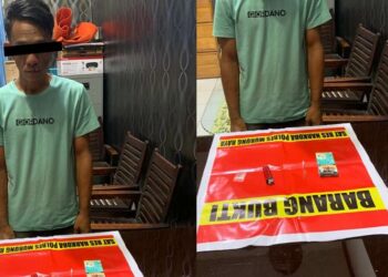 Pria Ini Ditangkap Polisi Saat Santai dalam Kamar Hotel