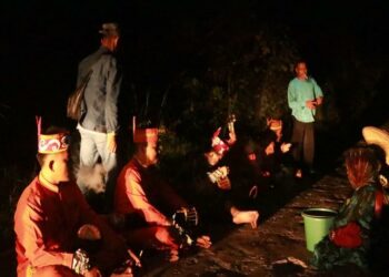 Perkuat Toleransi dan Kedekatan dengan Alam, Masyarakat Dayak di Parahangan Gelar Mampakanan Sahur Lewu