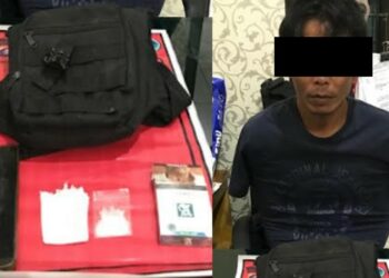 Polisi Amankan Buruh Edarkan Narkoba