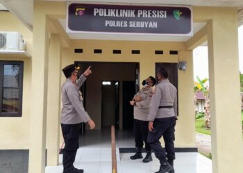 Wakapolres Seruyan Pimpin Pelaksanaan Pengecekan Poliklinik Presisi Polres Seruyan