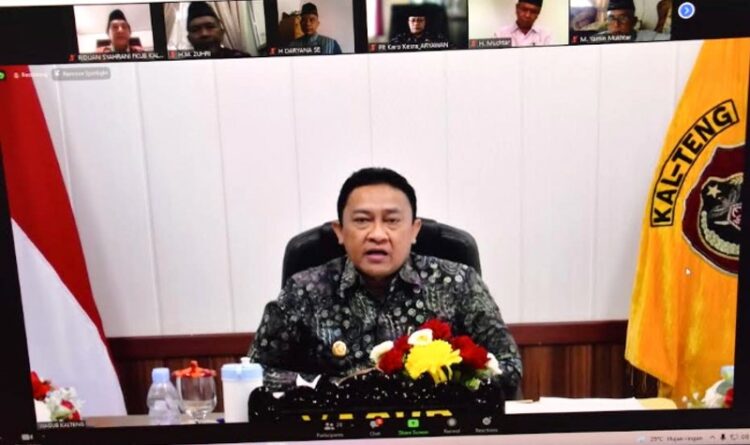 Wagub Kalteng Buka Pertemuan Pengurus dan Anggota FKUB Prov. Kalteng Periode 2021-2026