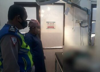 Warga Jalan G. Obos VI, Tewas Usai Tabrakan Dengan Angkot