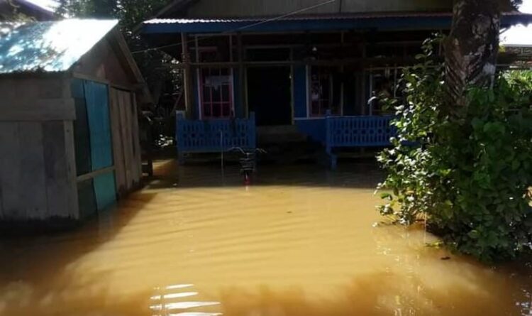 Banjir Kembali Terjadi Di Hulu Katingan