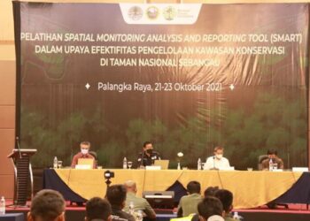 Perkuat Pencegahan Karhutla di TN Sebangau Melalui Pelatihan Smart Patrol