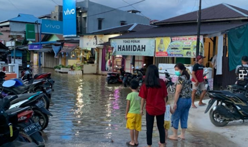 Banjir Kembali Rendam Kecamatan Katingan Tengah