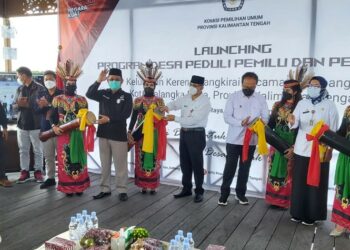 Asisten Bidang Pemerintahan dan Kesejahteraan Rakyat Setda Kalteng Launching Program DP3
