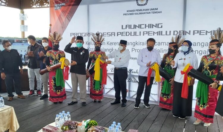 Asisten Bidang Pemerintahan dan Kesejahteraan Rakyat Setda Kalteng Launching Program DP3