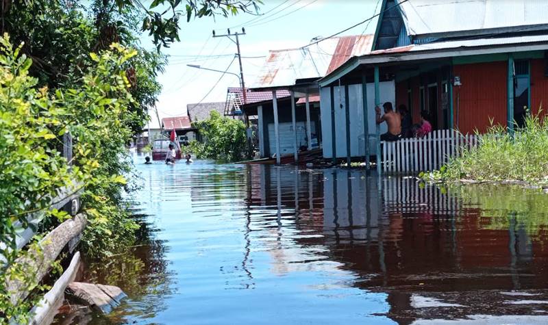 Banjir di Mendawai Merupakan Yang Terparah Dalam 2,5 Dekade Terakhir