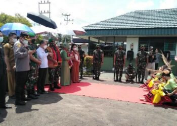 Danrem :Saya Merasa Menjadi Warga Terhormat Saat Sambut Penuh Kekeluargaan