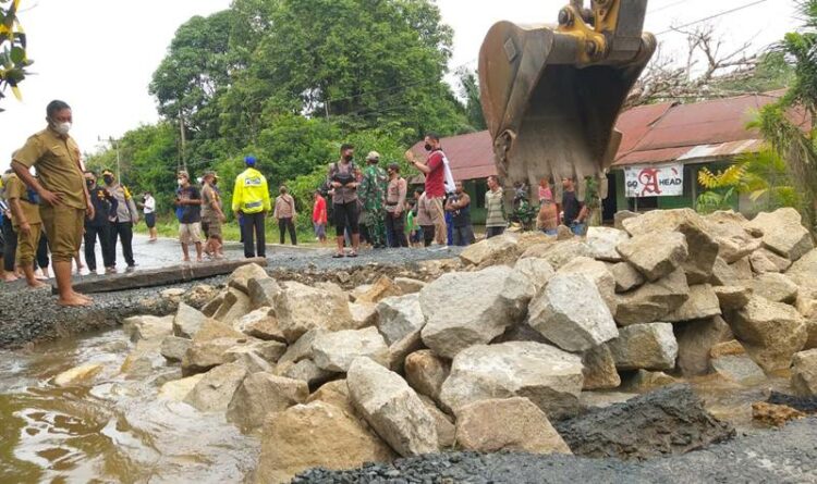 Debit Air Banjir di Kabupaten Katingan Meningkat