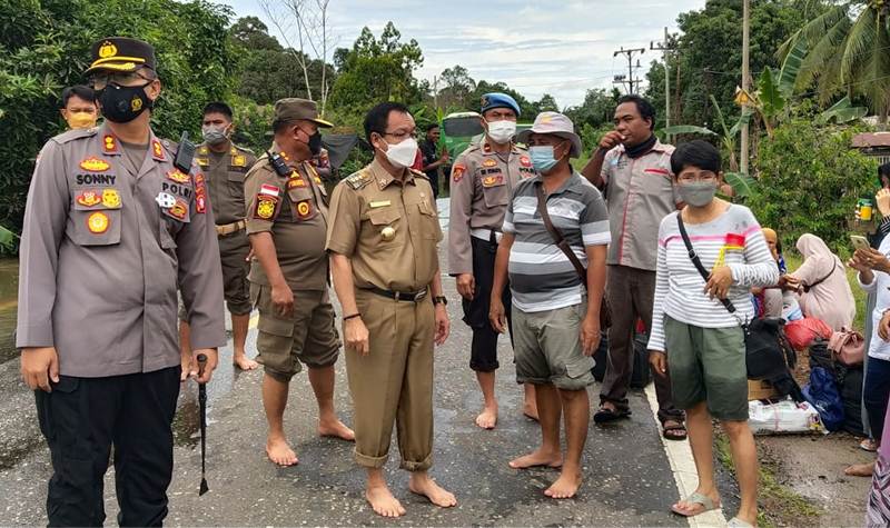 Enam Kecamatan Terendam Banjir di Kabupaten Katingan Terendam Banjir