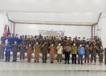 Etika Tugas dan Pembinaan Satpol PP di Gumas Disosialisasikan