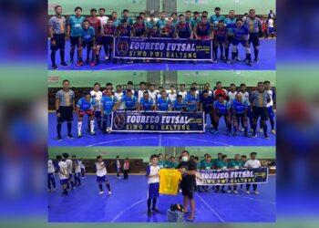Fourfeo Futsal, SIWO PWI Kalteng Gandeng CKB Naufal dan SMA4