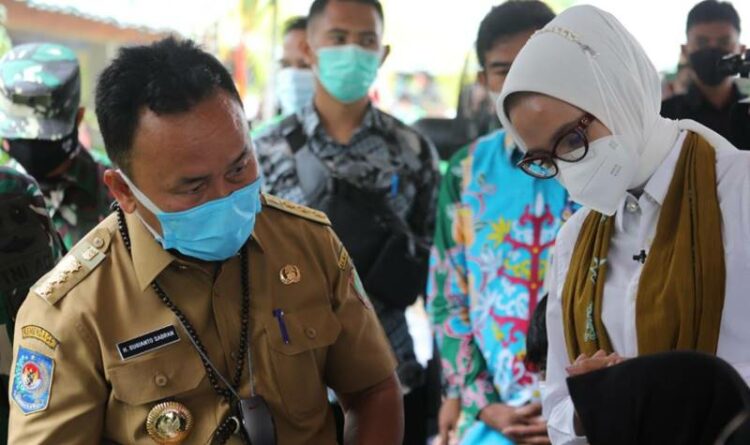Gubernur Kalteng Tinjau Pelaksanaan Vaksinasi di Kabupaten Pulang Pisau