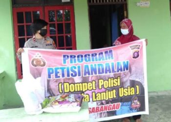 Polsek Sebangau Kembali Salurkan Program Petisi Andalan