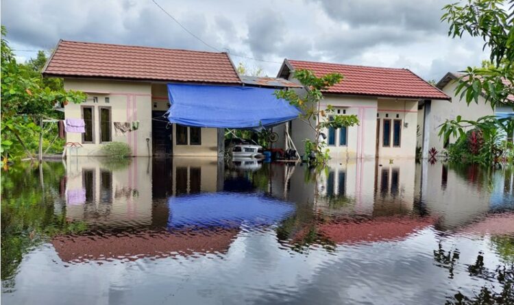 Komplek Perumahan Mamangun Terendam Banjir