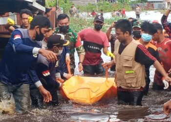 Lansia 85 Tahun Ditemukan Tewas di Lokasi Banjir