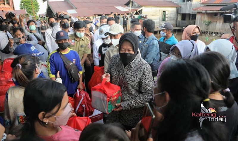 Mensos Minta 5 Daerah di Kalteng Maksimalkan Mitigasi Bencana