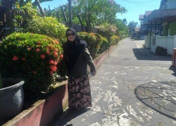 Meski Usia Senja, Ketua RW Perempuan di Sampit Ini Ubah Kawasan Kumuh Jadi Indah 1