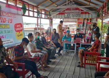Pj. Sekda Kalteng Nilai Vaksinasi Di Café Terapung Ide kreatif