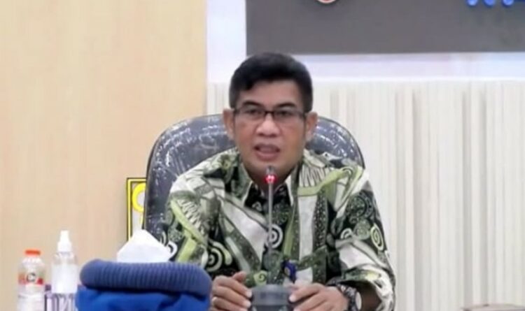 Plt. Kadis Kominfosantik Buka Webinar Komunikasi Pemberdayaan KIM di Kalteng