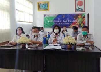 Plt. Kepala Dinas Ketahanan Pangan Membuka Secara Resmi Pertemuan Koordinasi dan Evaluasi Ketahanan Pangan se-Kalteng