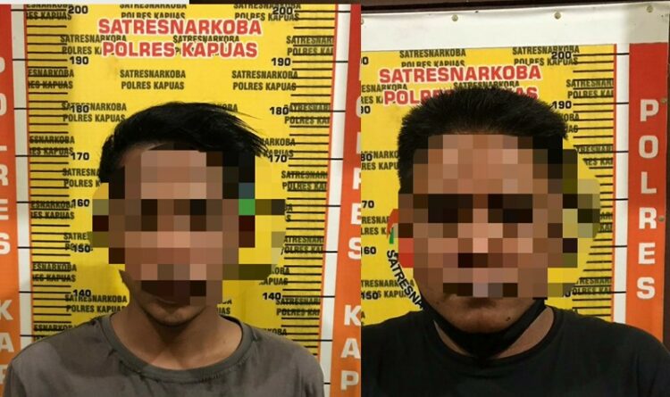 Polisi Cokok 2 Pengguna Narkoba di Dua Tempat Berbeda di Kapuas