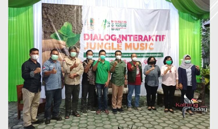 Peringati Hari Menanam Pohon Indonesia, BKSDA Kalteng dan BNF Gelar Dialog interaktif