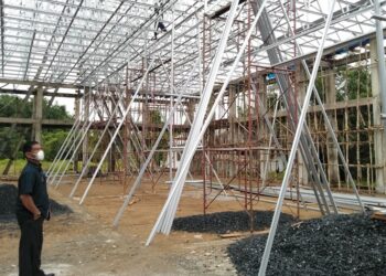 Reses Dapil Anggota Dewan Cek Pembangunan Rumah Ibadah